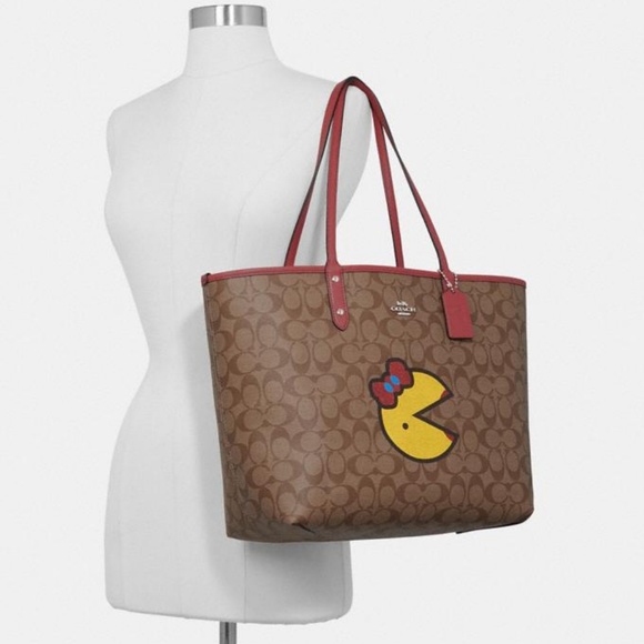 coach pac man purse